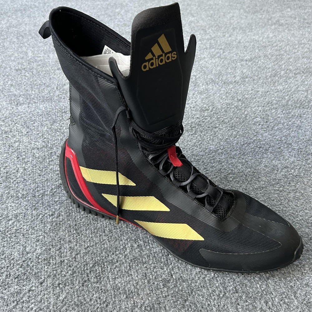 Adidas‎ Box Hog 3 Boxing Shoes High Top Lightweight Men's Size 14